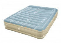 69007 Надувная кровать Essence Fortech Bestway 203х152х36см, встроенный электронасос