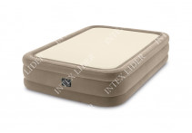 64478 Надувная кровать со встроенным насосом Intex (152х203х51)