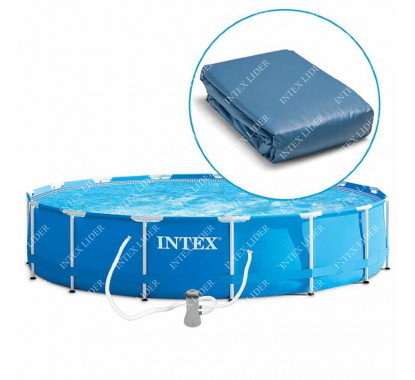 чашковый пакет к бассейну Intex 488х122см