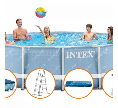 Бассейн каркасный 457х107см Intex 28734