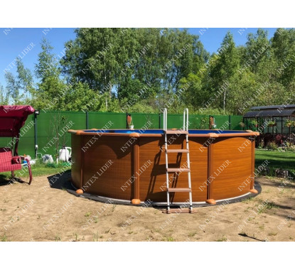 GRE350-1 Морозоустойчивый бассейн GRE 350х120 см(полная комплектация)
