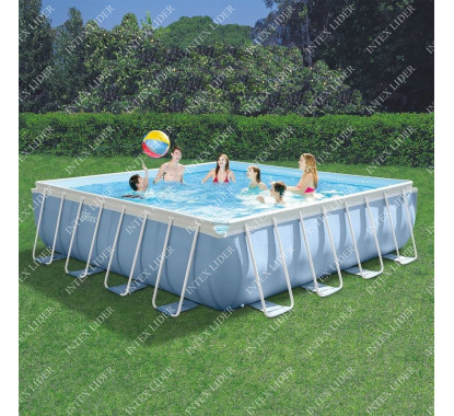 Бассейн каркасный 488х488х122 см Intex Prism Frame 28766