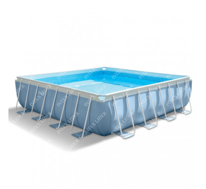 Бассейн каркасный 488х488х122 см Intex Prism Frame 28766